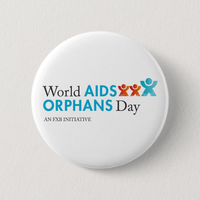 World AIDS Orphans Day Pin (Front)