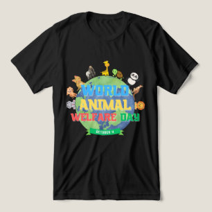 World animal welfare day october 4 Tri-Blend shirt