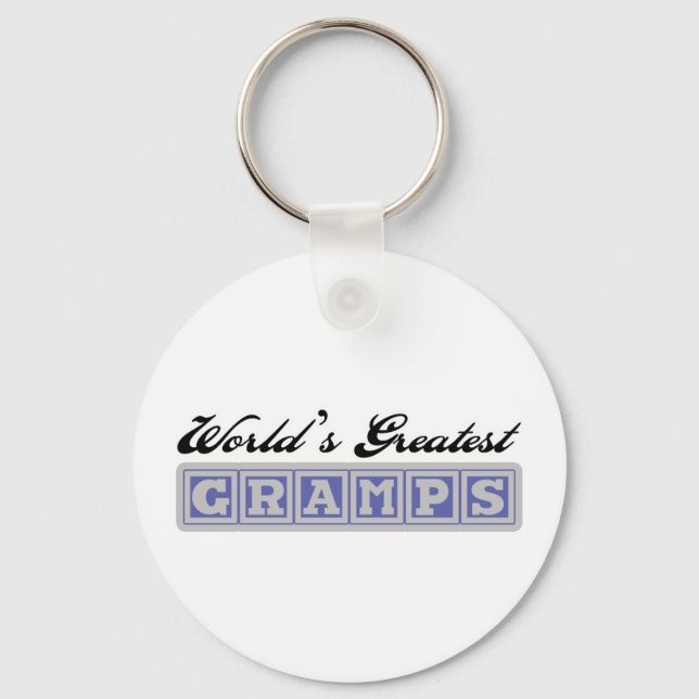 World's Greatest Gramps Key Ring (Front)