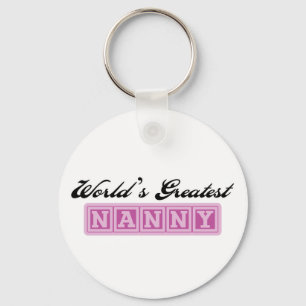 World&apos;s Greatest Nanny Key Ring