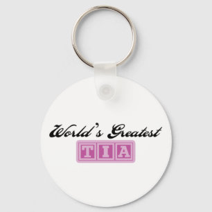World's Greatest Tia Key Ring