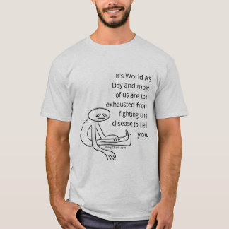 World AS Day shirt