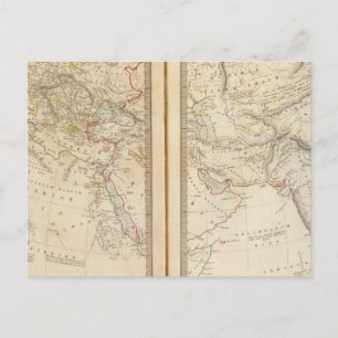 World as known to the ancients postcard