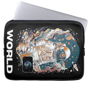 World Astronaut design Laptop Sleeve
