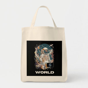 World Astronaut design Tote Bag