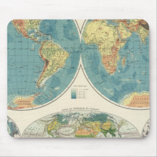 World Atlas Map 2 Mouse Mat