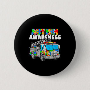 World autism awareness 2 april autism cute fire 6 cm round badge