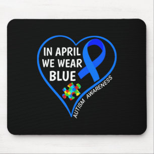 World Autism Awareness Day 2023 - In April We Wear Mouse Mat