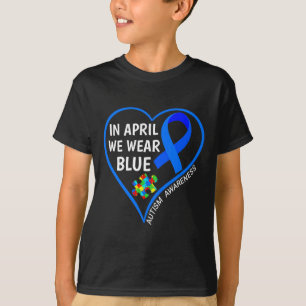 World Autism Awareness Day 2023 - In April We Wear T-Shirt