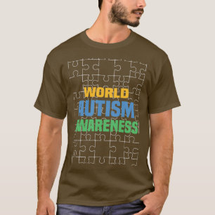 World autism awareness day adhd in april month 202 T-Shirt