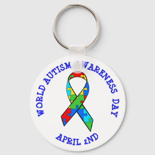 World Autism Awareness Day April 2nd Key Chain