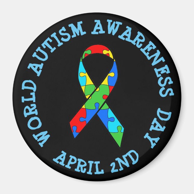 World Autism Awareness Day April 2nd Magnet (Front)