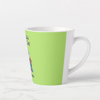 World Autism Awareness Day. Embrace different.  Latte Mug