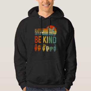 World Autism Awareness Day Hands Signs Autism Puzz Hoodie