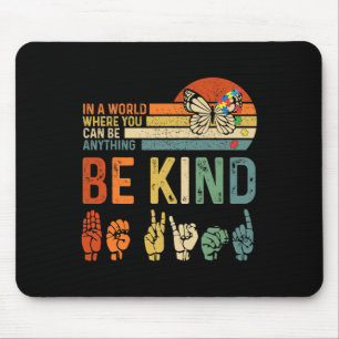 World Autism Awareness Day Hands Signs Autism Puzz Mouse Mat