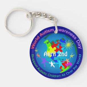 World Autism Awareness Day Key Ring