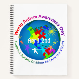 World Autism Awareness Day Notebook