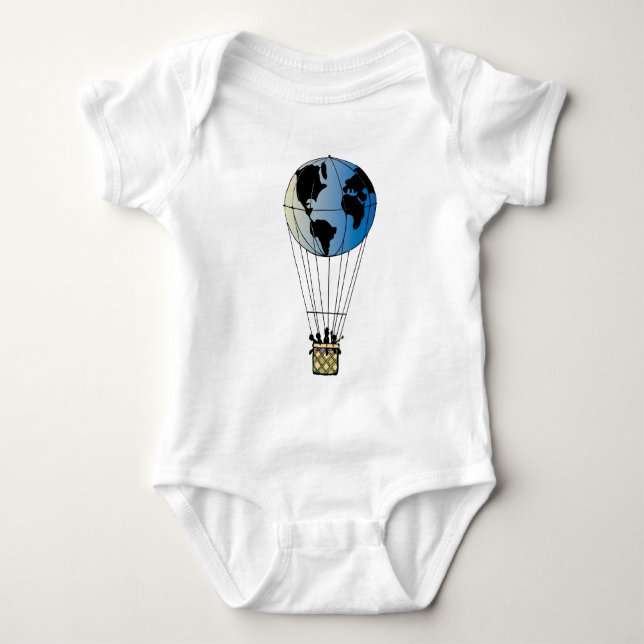 World Balloon Baby Bodysuit (Front)