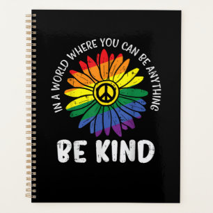 World Be Kind Rainbow Planner