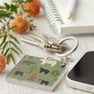 World Bears Key Ring