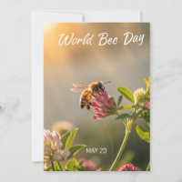 World Bee Day Honeybee Floral Art