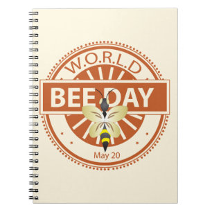 World Bee Day Notebook