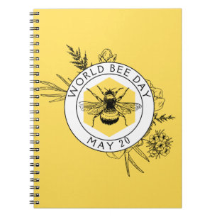 World Bee Day Notebook