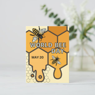 World Bee Day Postcard