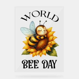 World Bee Day Sign
