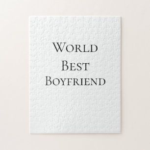 World best boyfriend husband man valentine's day m jigsaw puzzle