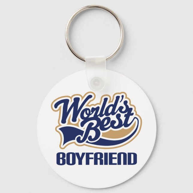 World Best Boyfriend Key Ring (Front)