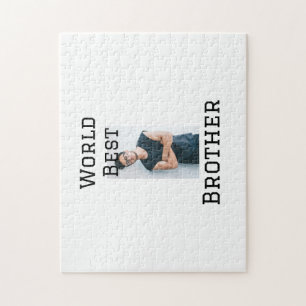 World best brother add name text sports text simpl jigsaw puzzle