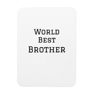 World best brother add name text sports text simpl magnet