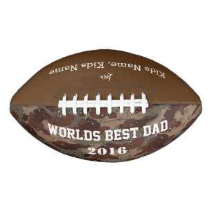 World Best Dad, Customisable American Football