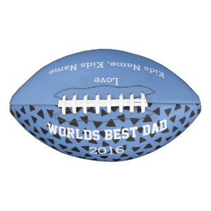 World Best Dad, Customisable Football Gift, American Football