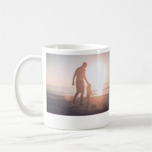 World best dad ever fat add name text sports text  coffee mug