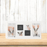 World Best Dog Mum | Collage Dog Photo Wooden Box Sign<br><div class="desc">A collage dog photo gift for the World's Best Dog Mum is a heartfelt and thoughtful way to celebrate the love and dedication of a pet parent. This unique gift features a collection of favourite photos of the beloved furry friend, arranged in a beautiful collage that captures the special moments...</div>
