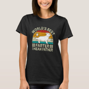 World Best Farter I Mean Father Best French Bulldo T-Shirt