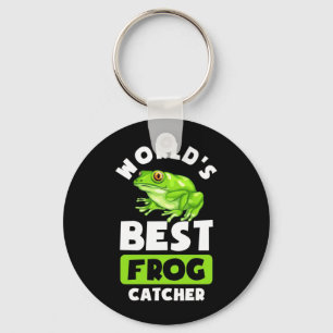 World Best Frog Catcher Key Ring