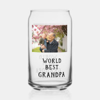 World best Grandpa photo name father's day grandpa