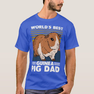 World Best GUINEA PIG Dad Cute Pet Love Premium  T-Shirt