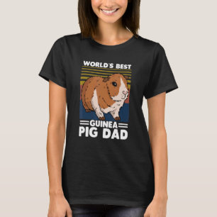 World Best Guinea Pig Dad Cute Pet Love T-Shirt