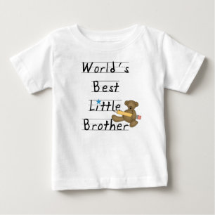World Best Little Brother Baby T-Shirt