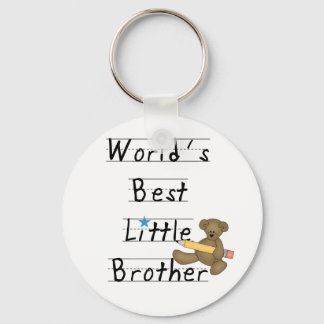 World Best Little Brother Tshirts and Gifts Key Ring