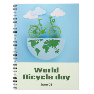 World Bicycle Day Notebook