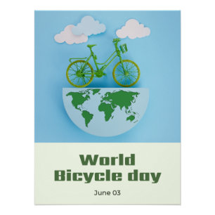 World Bicycle Day Poster