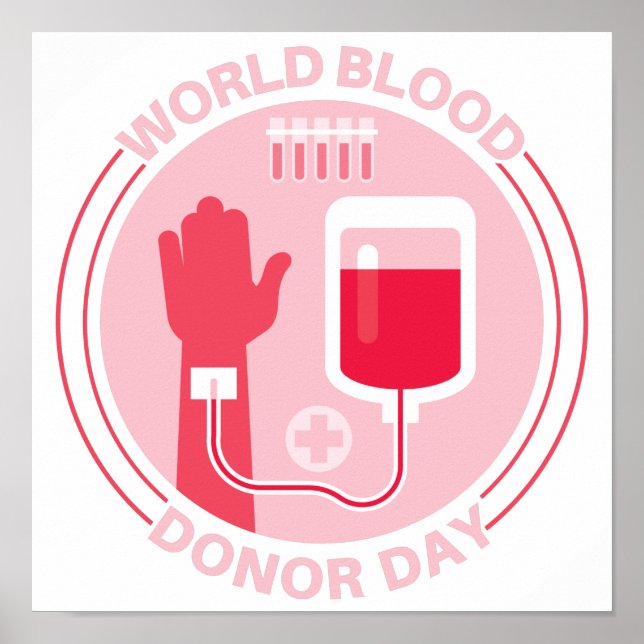 World Blood Donor Day Poster (Front)