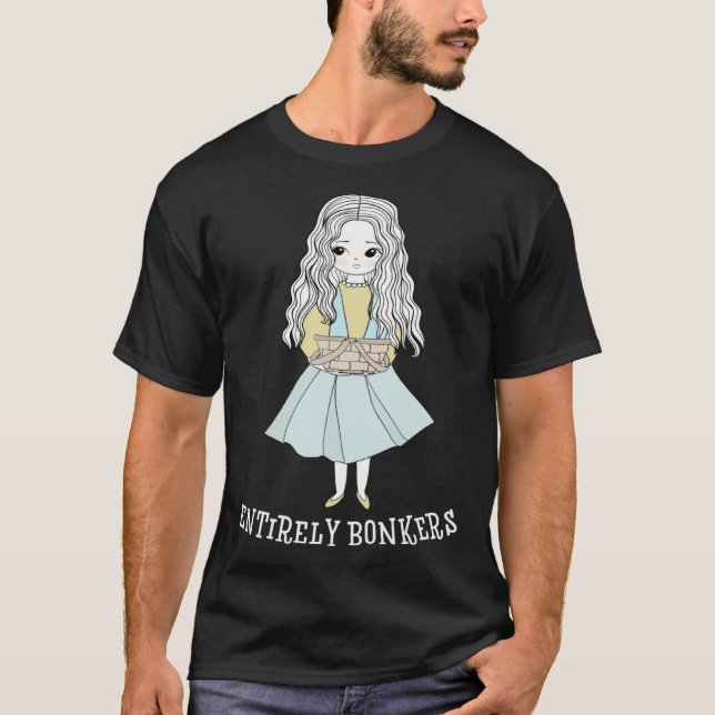 World Book Day Costume Alice Wonderland Entirely B T-Shirt (Front)