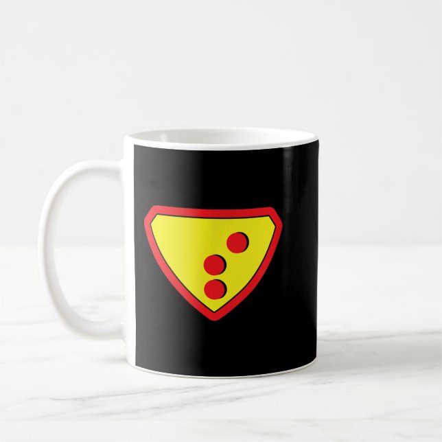 World Braille Day Hero Impaired Dots Super Braille Coffee Mug (Left)