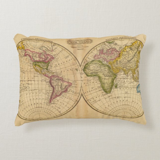 World by Worcester Decorative Cushion (Front)